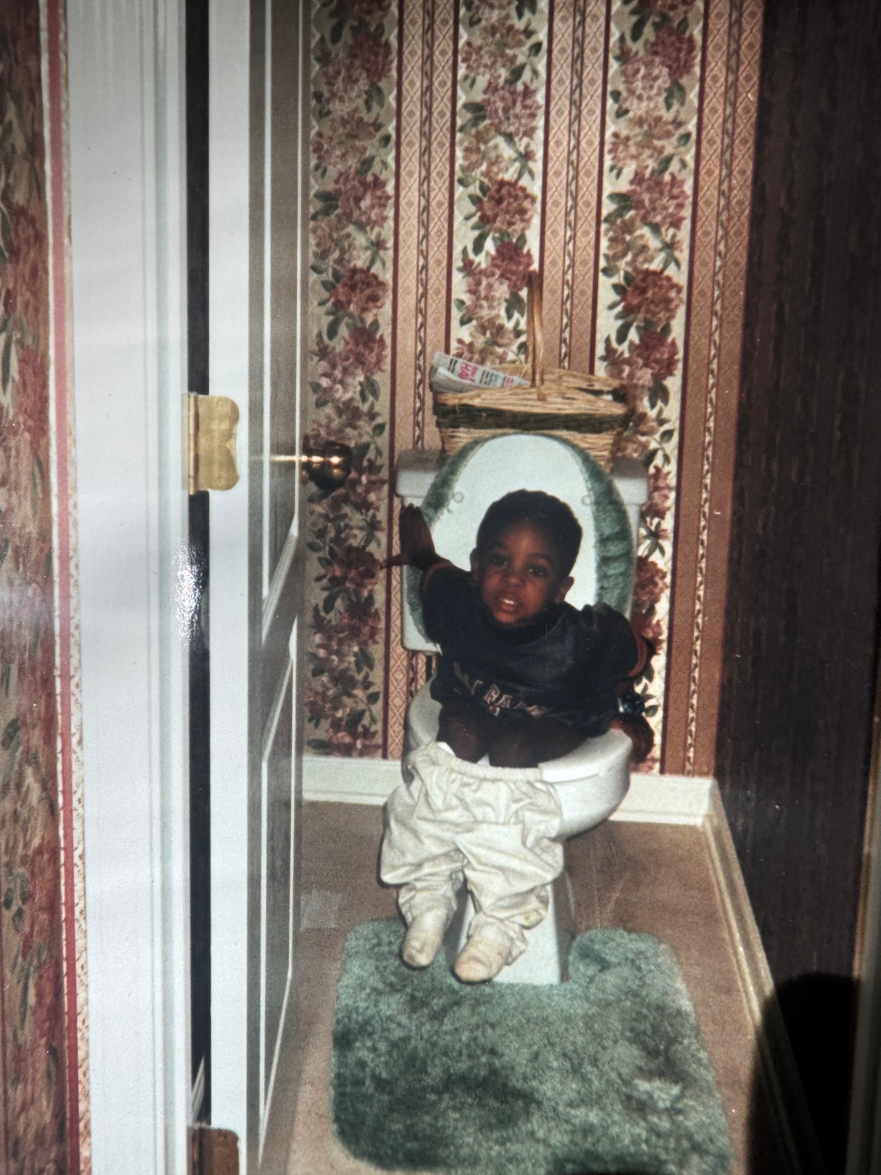 Anthony as a child in Atlanta